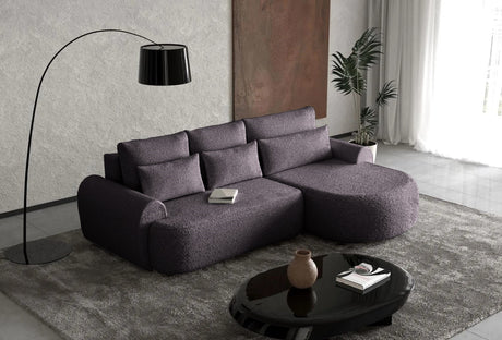 Bishop [MR] Corner Sofa Bed with Storage