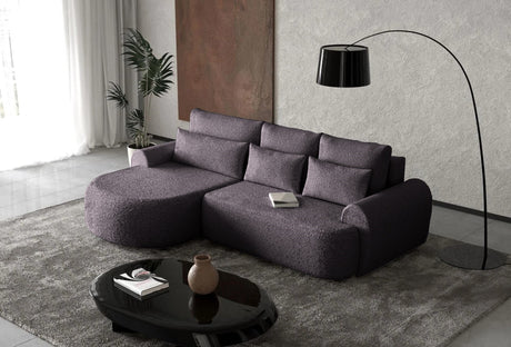 Bishop [MR] Corner Sofa Bed with Storage