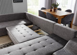 Maidenhead U Shaped Sofa Bed with Storage