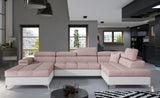 Denholme U Shaped Sofa Bed with Storage