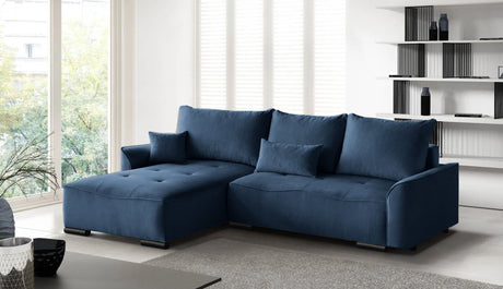 Launceston [MR] Corner Sofa Bed with Storage