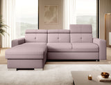 Dewsbury Corner Sofa Bed with Storage