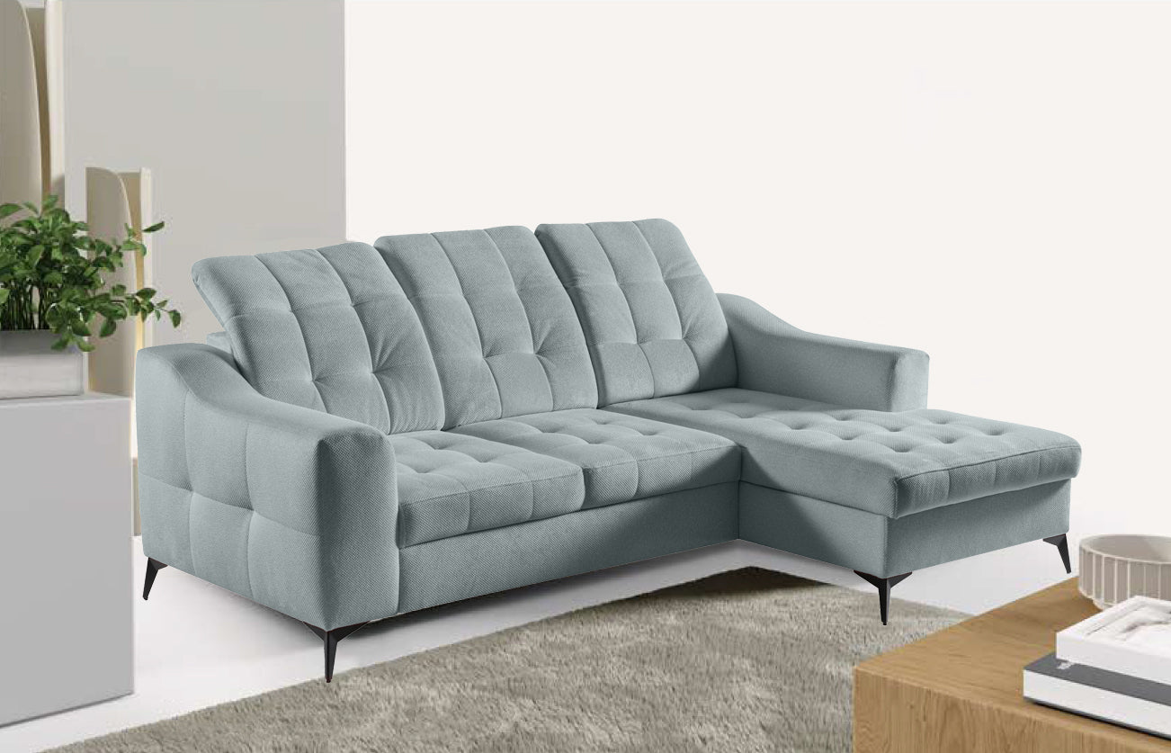 Sandbach [LI] Corner Sofa Bed with Storage