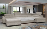 Belper U Shaped Sofa Bed with Storage