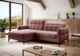 Lincoln Corner Sofa Bed with Storage