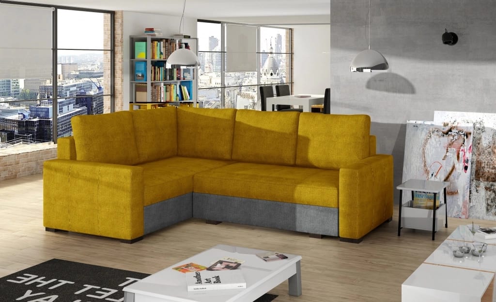 Coleford Corner Sofa Bed with Storage