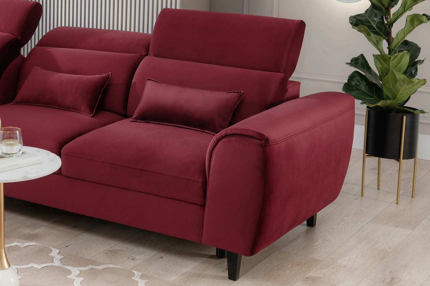 Crawley Corner Sofa Bed with Storage