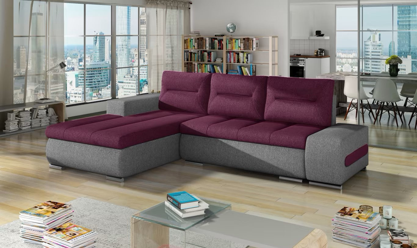 Lichfield Corner Sofa Bed with Storage