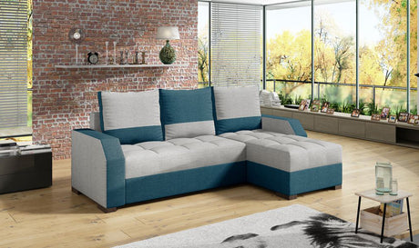 Denton Corner Sofa Bed with Storage