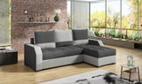 Denton Corner Sofa Bed with Storage