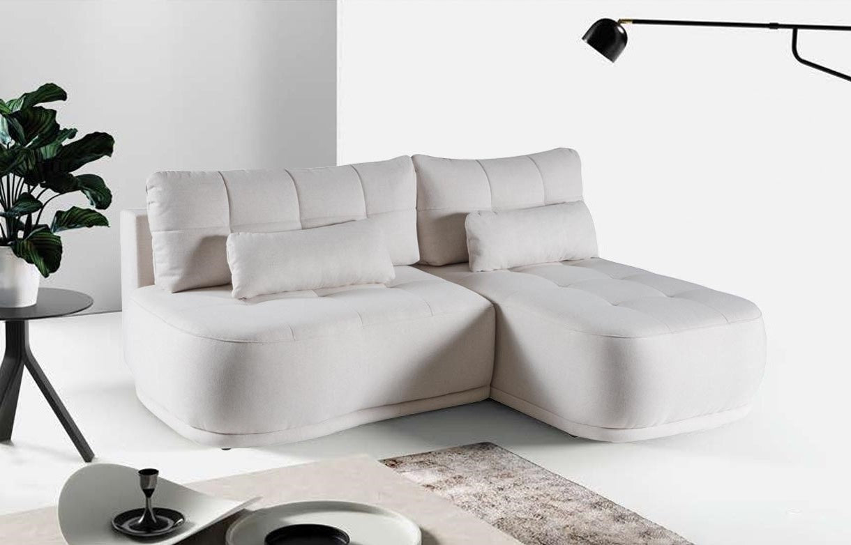 Blackburn [LI] Corner Sofa Bed with Storage