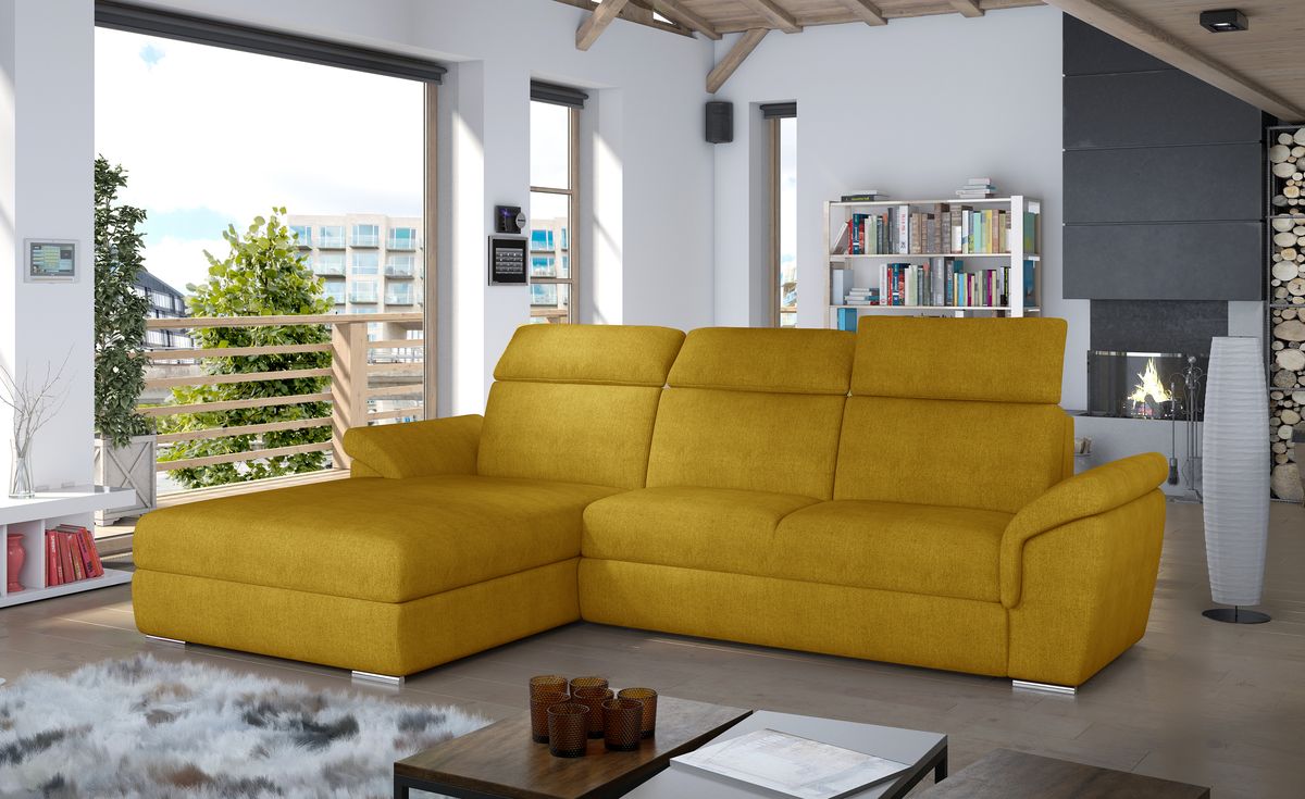 Cromer Corner Sofa Bed with Storage