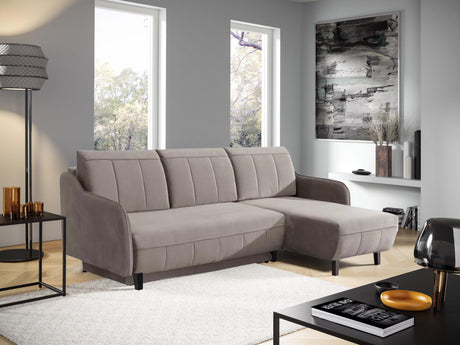 Alnwick [LI] Corner Sofa Bed with Storage