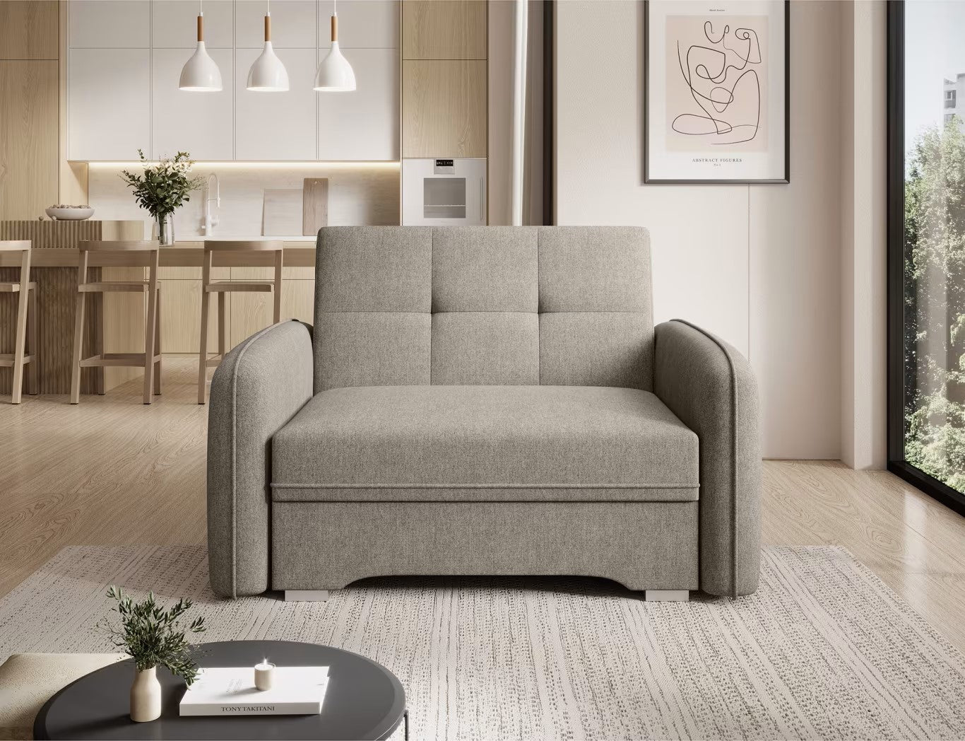 Chichester Convertible 1 Seater Sofa with Storage