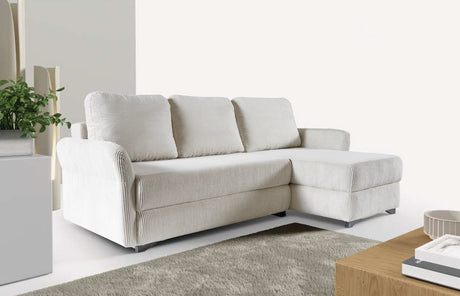 Woolwich [LI] Corner Sofa Bed with Storage