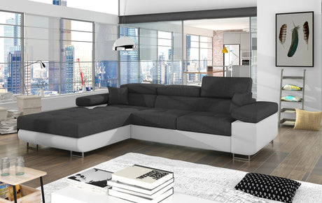 Eastbourne Corner Sofa Bed with Storage