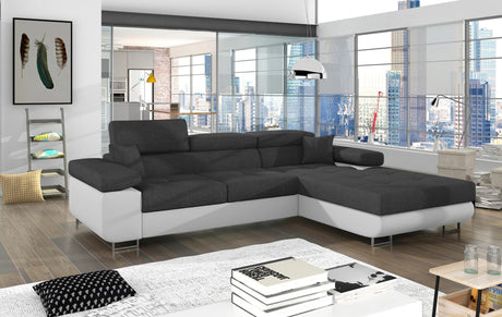 Eastbourne Corner Sofa Bed with Storage