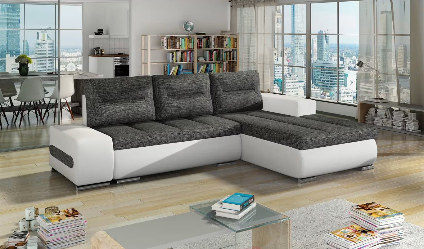 Lichfield Corner Sofa Bed with Storage