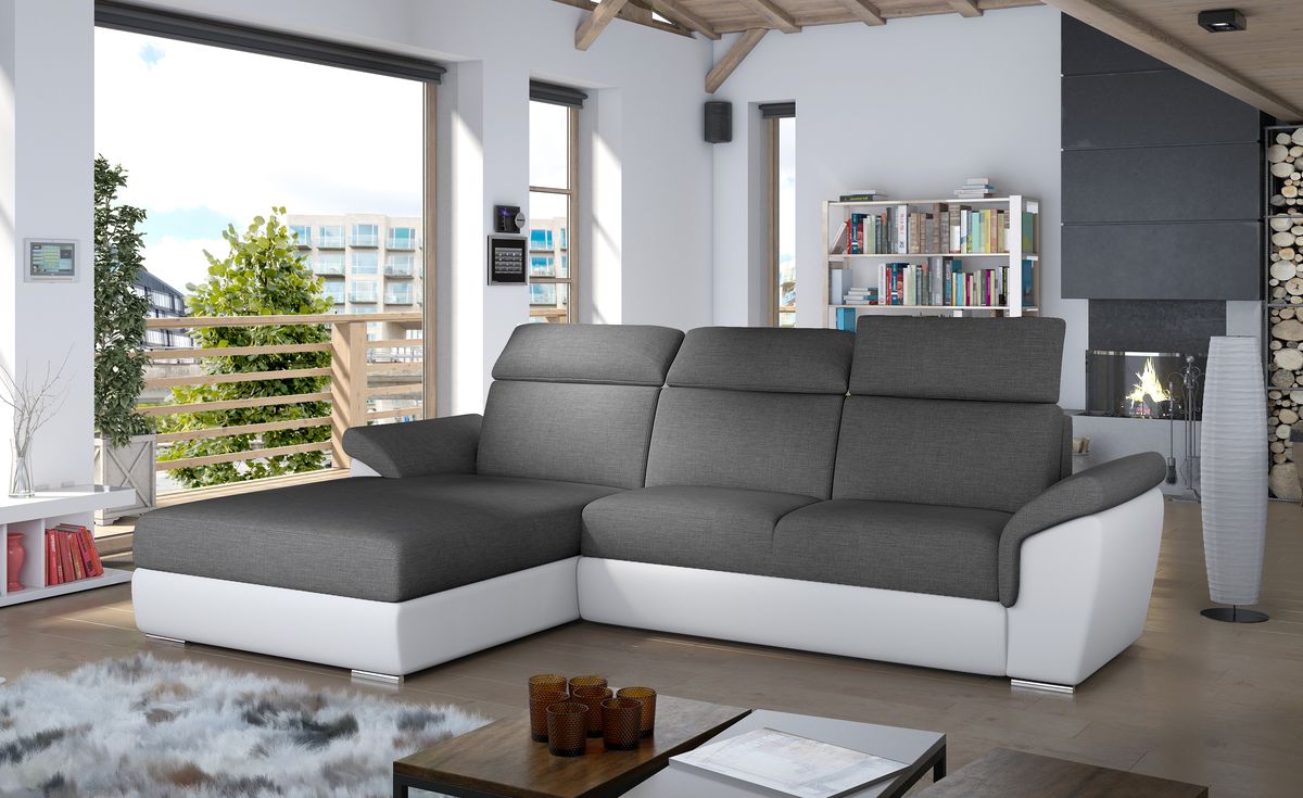 Cromer Corner Sofa Bed with Storage