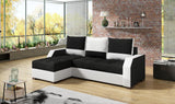 Denton Corner Sofa Bed with Storage