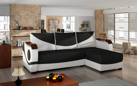 Skegness Corner Sofa Bed with Storage