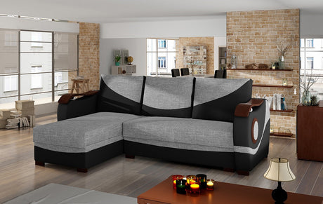 Skegness Corner Sofa Bed with Storage