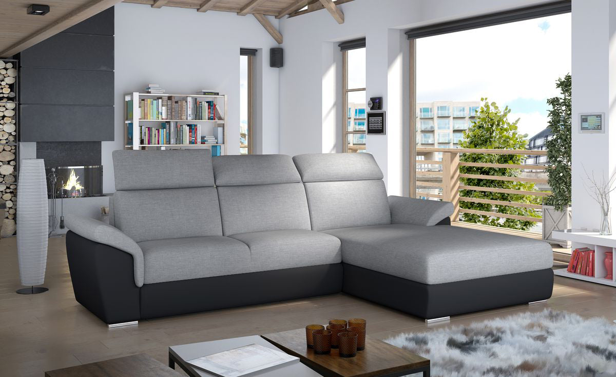 Cromer Corner Sofa Bed with Storage