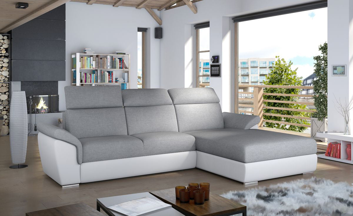 Cromer Corner Sofa Bed with Storage