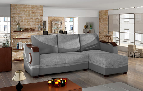 Skegness Corner Sofa Bed with Storage