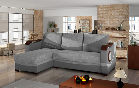 Skegness Corner Sofa Bed with Storage