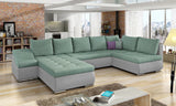 Maidenhead U Shaped Sofa Bed with Storage