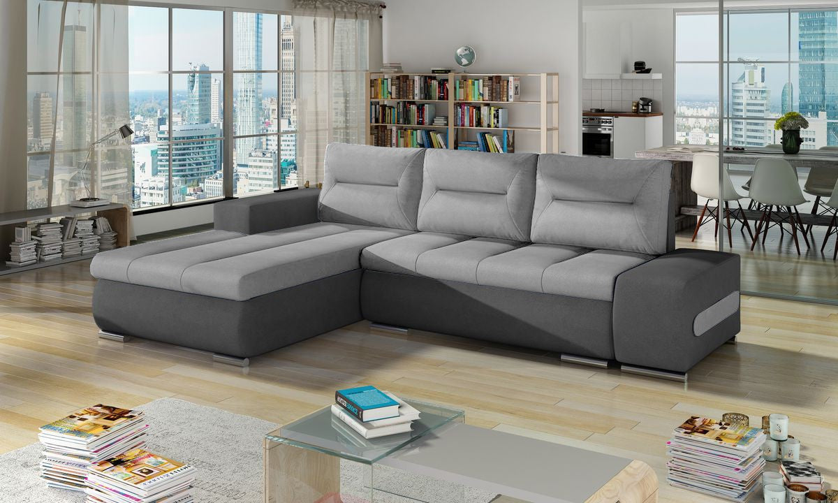 Lichfield Corner Sofa Bed with Storage