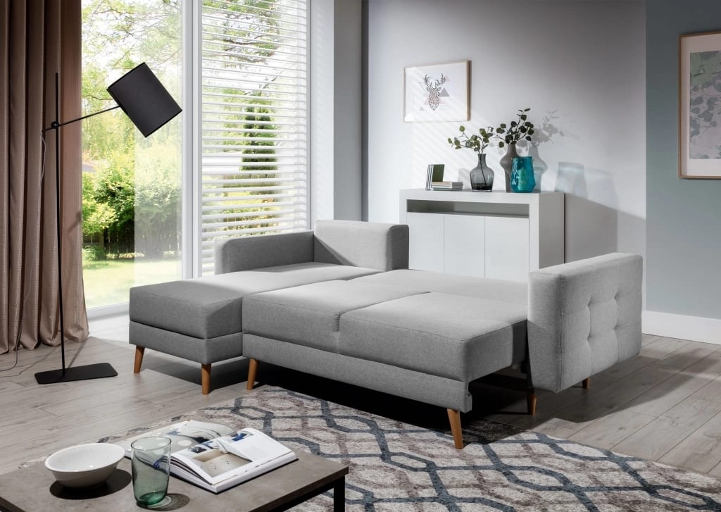 Sunderland Corner Sofa Bed with Storage