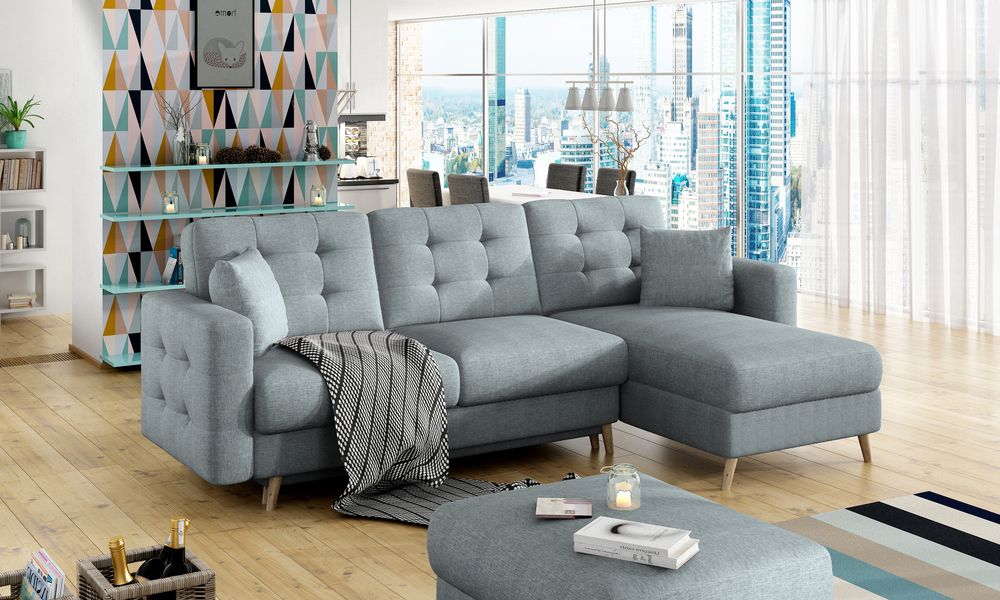 Sunderland Corner Sofa Bed with Storage