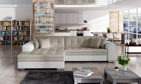 Worcester Corner Sofa Bed with Storage