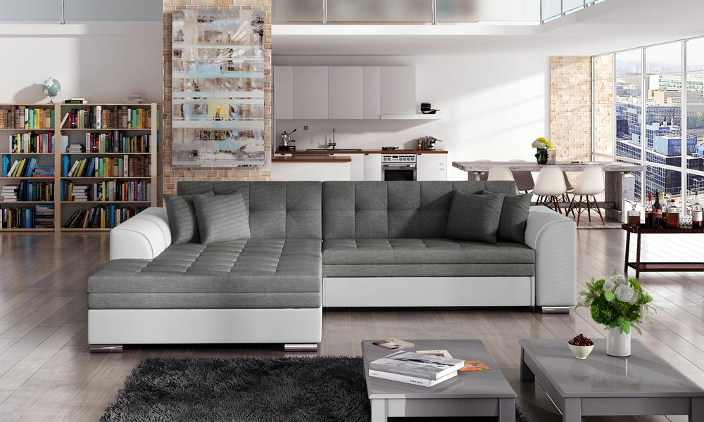 Worcester Corner Sofa Bed with Storage