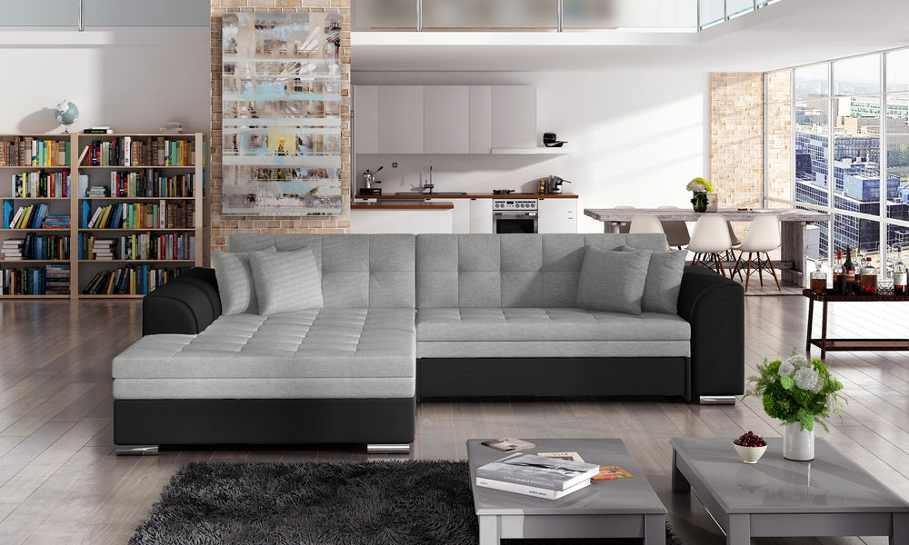 Worcester Corner Sofa Bed with Storage