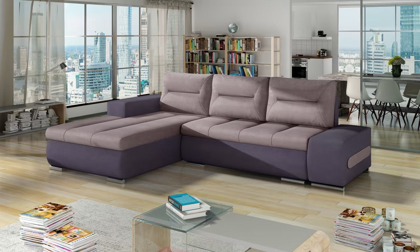 Lichfield Corner Sofa Bed with Storage