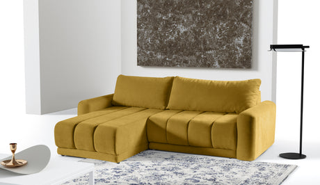 Tadcaster [LI] Corner Sofa Bed with Storage